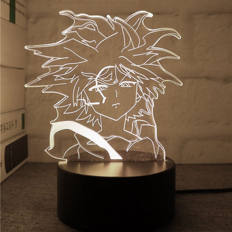 Hunter X Hunter 3D Led Night Light Model Toys Kurapika Figures Children Bed Room Decor Birthday&amp;Christmas Gifts for Kids