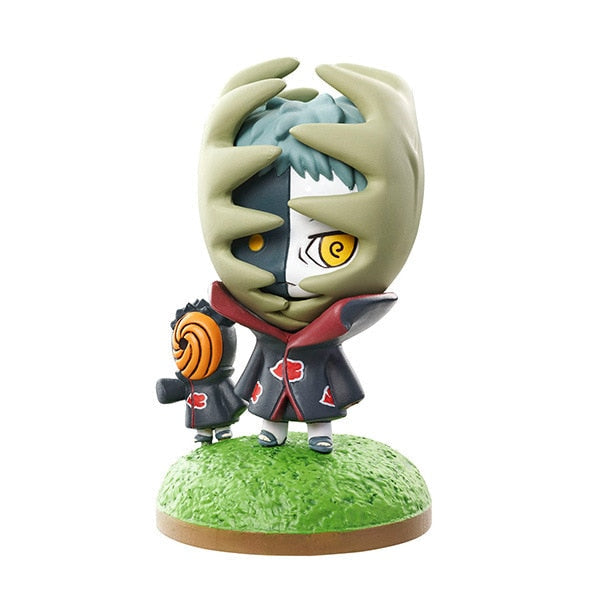 Naruto Anime Figures cute Version 5-6 cm | Kawaii Sasuke Itachi Kakashi Gaara Jiraiya Figures Toys Doll