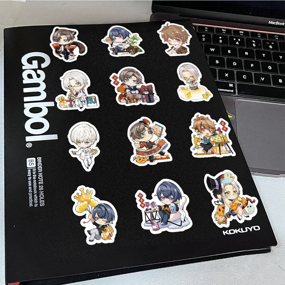 10/30/63pcs Game Tears of Themis Anime Stickers Kawaii Cartoon Decals Decorative Scrapbooking Laptop Stationery Cute DIY Sticker