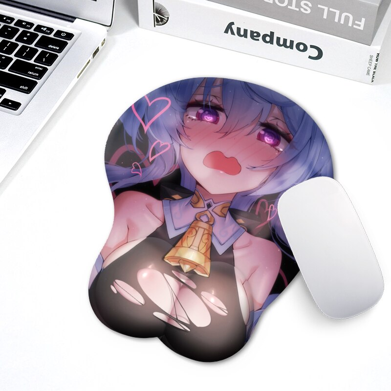 3D Boobs Mousepad | Oppai Ass Tits Mouse Pad | Silicone boobs mousepad