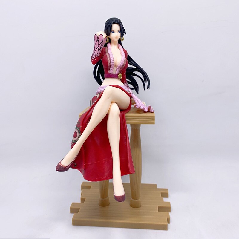 Anime One Piece Figure Sweet Style Pirates Nefeltari Vivi GRANDLINE JOURNEY Boa Hancock Nami Action Figure Model Toys In Stock