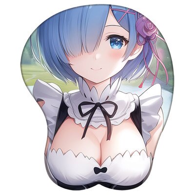 Re:Life in a different world from zero Rem Figure 3d Girl Soft Gel Gaming Mouse Pad Mousepad Wrist Rest 4778 Gifts Man Toy