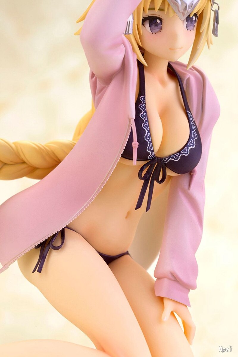 12CM Anime Figure Fate/Kaleid Joan of Arc Sexy Bikini Girl Collection Ornament Gift Toys PVC Material Action Figure