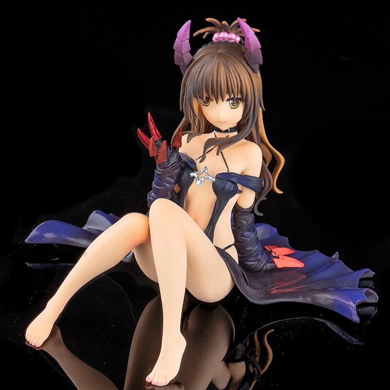 Anime Alter TO LOVE RU DARKNESS Yuuki Mikan Action Figure Dark Series Sexy Swimsuit Yuuki Mikan Figure PVC Model Doll Toys Gifts