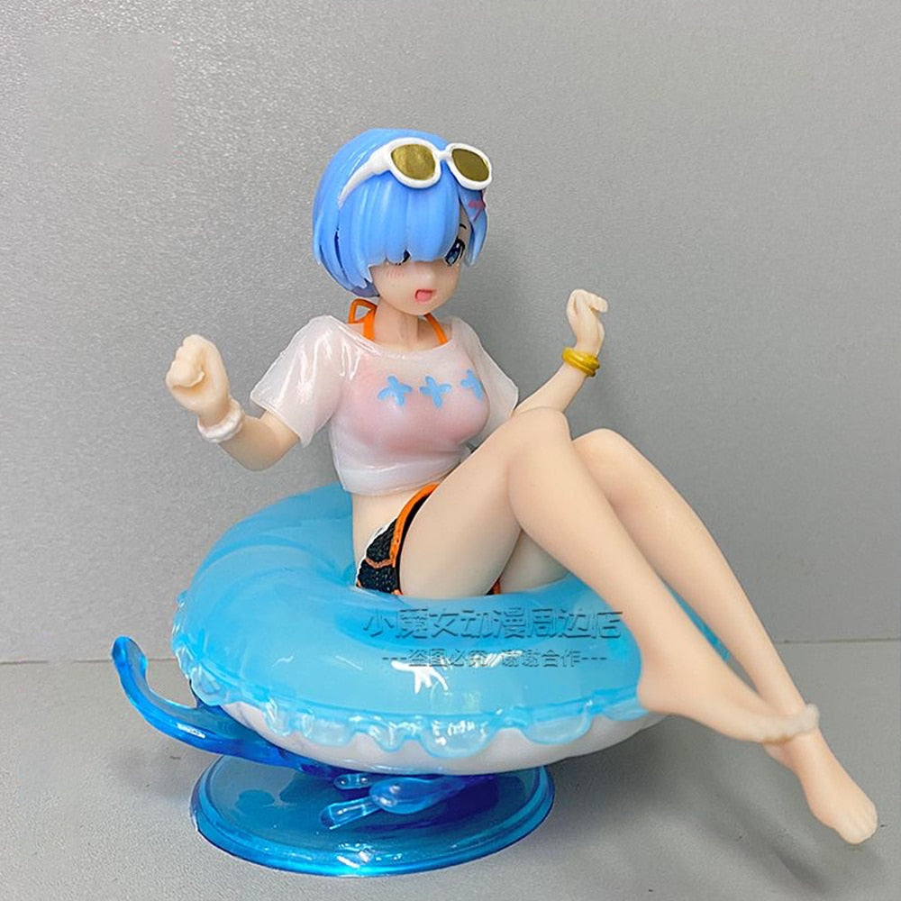 New Japanese Anime Sexy Girl Swimsuit girl Maid PVC Action Figure Toy Statue Adult Collection Model Doll Gift