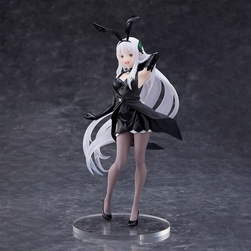 Anime Re Zero Starting Life In Another World From Zero Echidna Bunny Girl Action Figure Sexy Girly Figure Model Doll Kids Toys