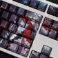 108 Keys/set Arknights Skadi Keycap PBT Dye Subbed Backlit Keycaps Cartoon Anime Gaming Key Caps For ANSI 61 87 104 108 Layout