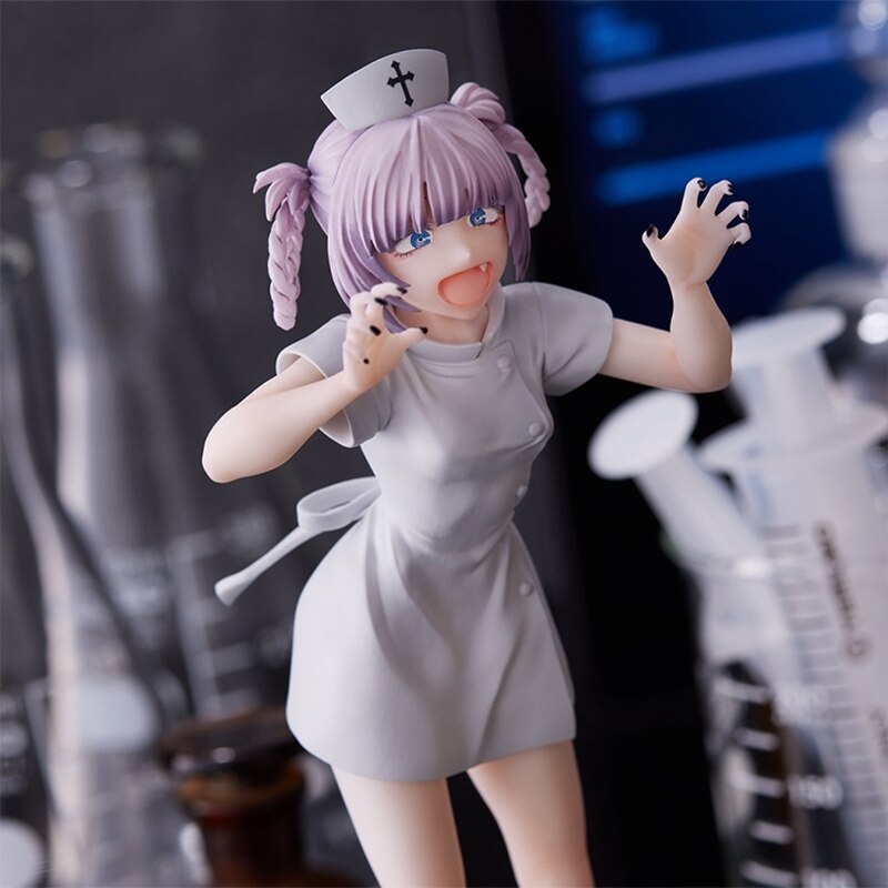 20cm Call Of The Night Anime Figures  Nanakusa Nazuna Vampire Nurse Sexy Action Figure Collection Model Doll Ornaments Toys Gift