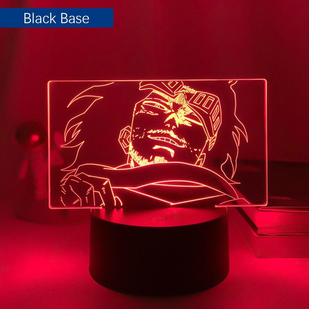 Anime 3d Lamp My Hero Academia Shota Aizawa for Bedroom Decorative Nightlight Birthday Gift Manga Led Night Light Eraserhead