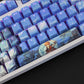 108 Keys/set PBT 5 Sides Dye Subbed Keycaps Cartoon Anime Gaming Key Caps Backlit Keycap For Genshin Impact Tartaglia