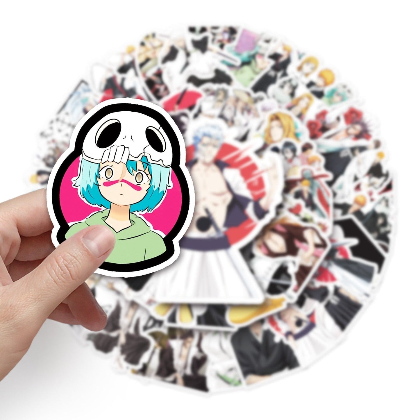 50pcs Japanese Anime BLEACH Stickers| for Skateboard Luggage Guitar Motorcycle Laptop Graffiti Sticker Kid