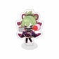 Anime Game Genshin Impact Acrylic Figure Stand Kaedehara Kazuha Barbara Gunnhildr Yoimiya Zhongli Cute Keychain Cosplay Gift New