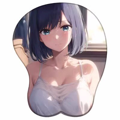 Anime OSHI NO KO Hoshino Ai Figure 3d Girl Soft Gel Gaming Mouse Pad Mousepad Wrist Rest 4776 Gifts Man Toy