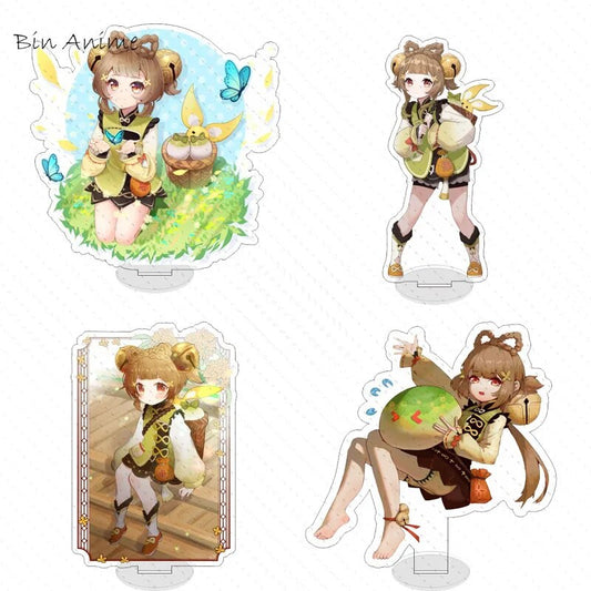 Game Genshin Impact Theme Acrylic Stand Anime Figure Heizou Kazuha Kokomi Ayato Ayaka Yae Miko Keychain Props Friend Gifts