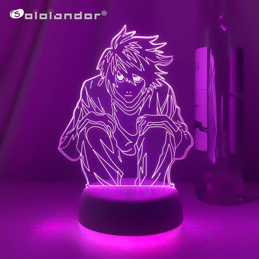 3d Night Lamp Anime Hunter X Hunter for Kids Child Bedroom Decor Nightlight Dropshipping Manga Gift Hunter X Hunter Night Light