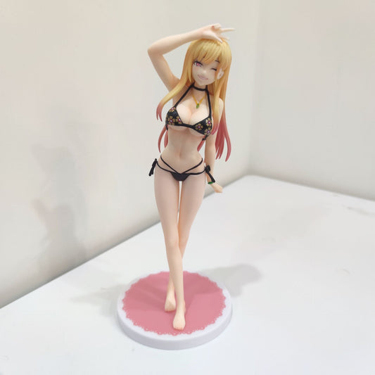 23CM Boxed My Dress Up Darling Fall In Love Anime Figure Marin Kitagawa Bikini Action Figure Adult Collection Model Doll Toy