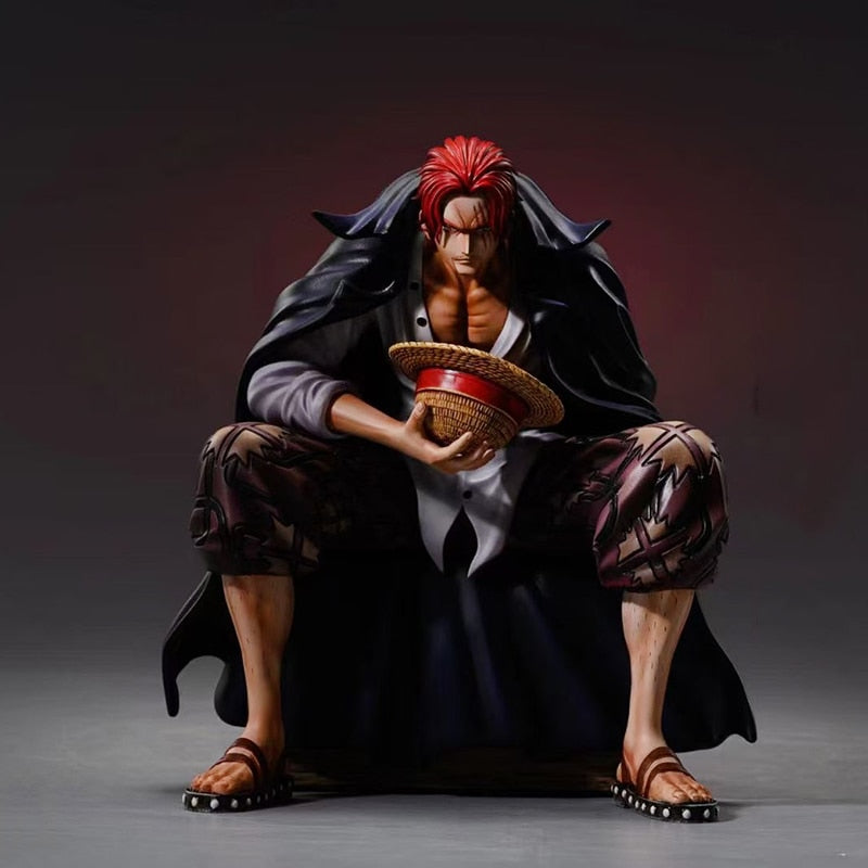 Anime One Piece Figure GK Chronicle Master Stars Plece Four Emperors The Shanks Action Figure PVC Collection Model Toy Gift