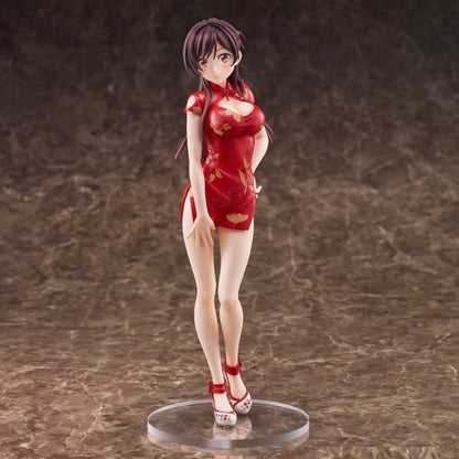 Anime Rental Girlfriend Figure Ichinose Chizuru Cheongsam Girl Action Figure Mizuhara Chizuru Collection PVC Model Doll Kids Toy