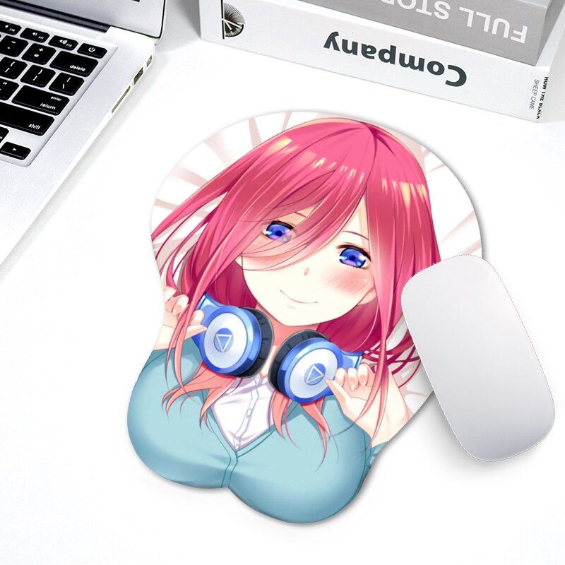 3D Boobs Mousepad | Oppai Ass Tits Mouse Pad | Silicone boobs mousepad