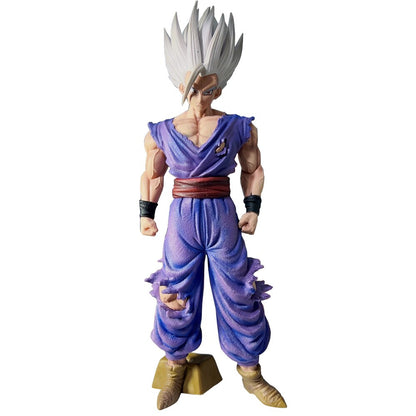 Dragon Ball Super Anime God Son Gohan Figurine 32CM GK White Hair Decorations Action Figures Model Children Toys for Boys Gift