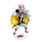 Fairy Tail Erza Lucy Natsu Gray  acrylic standee figurines desk decoration cake topper