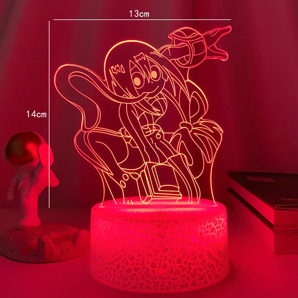 Newest 3d Lamp Anime My Hero Academia Tsuyu Asui Lamps for Bedroom Decoration Birthday Gift Tsuyu Asui Led Night Lights Froppy