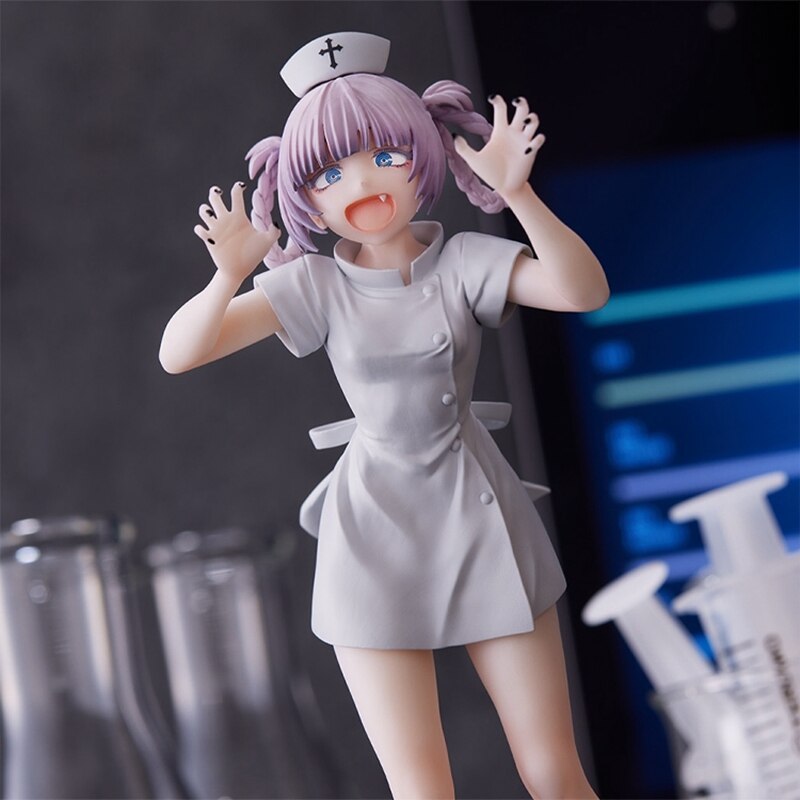 20cm Call Of The Night Anime Figures  Nanakusa Nazuna Vampire Nurse Sexy Action Figure Collection Model Doll Ornaments Toys Gift