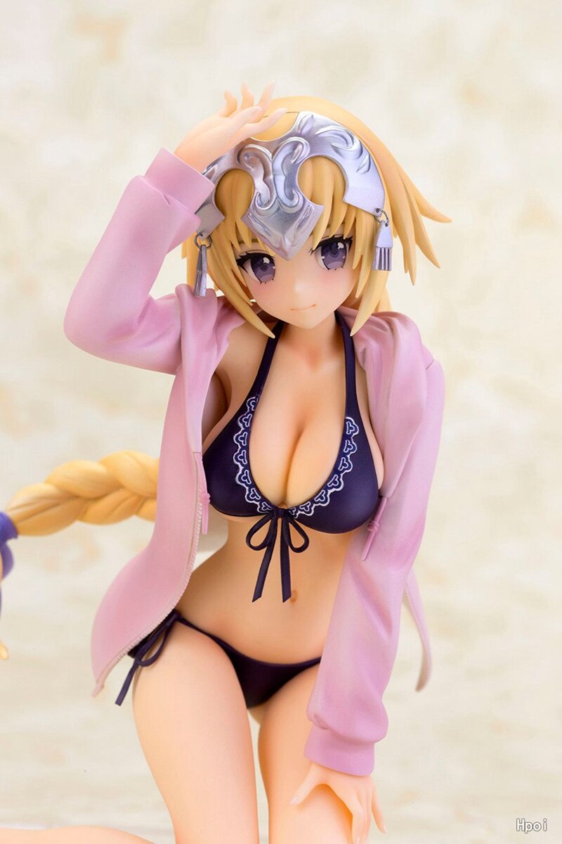 12CM Anime Figure Fate/Kaleid Joan of Arc Sexy Bikini Girl Collection Ornament Gift Toys PVC Material Action Figure