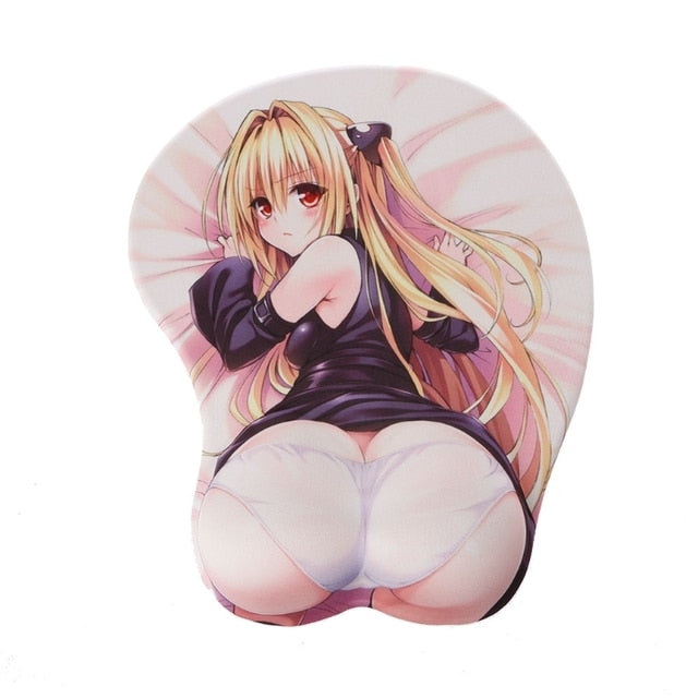 3D Boobs Mousepad | Oppai Ass Tits Mouse Pad | Silicone boobs mousepad