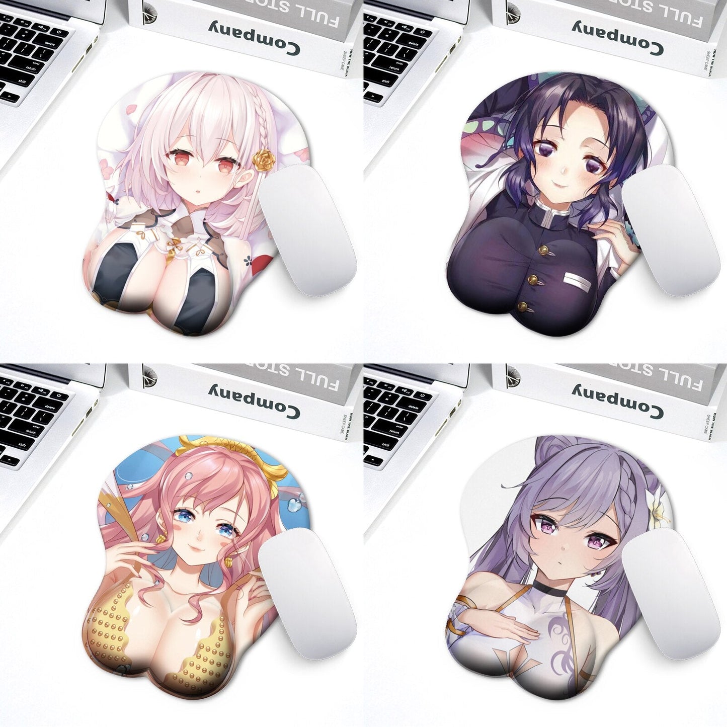 3D Boobs Mousepad | Oppai Ass Tits Mouse Pad | Silicone boobs mousepad