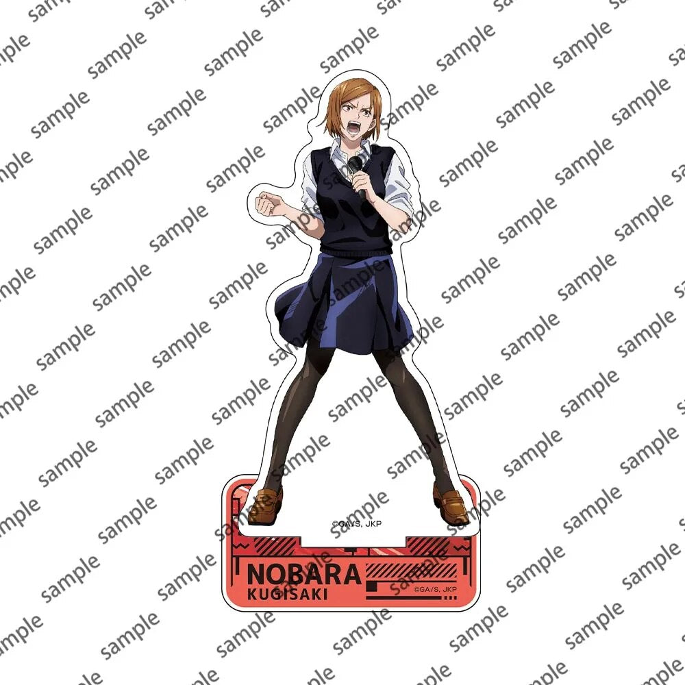 Jujutsu Kaisen Anime Figure Gojo Satoru Itadori Yuji Cosplay Acrylic Standing Sign Props Fushiguro Megumi Character Stands Model