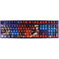 108 Keys/set PBT Dye Subbed Keycaps Cartoon Anime Gaming Key Caps Cherry Profile Keycap For Demon Slayer Kamado Nezuko