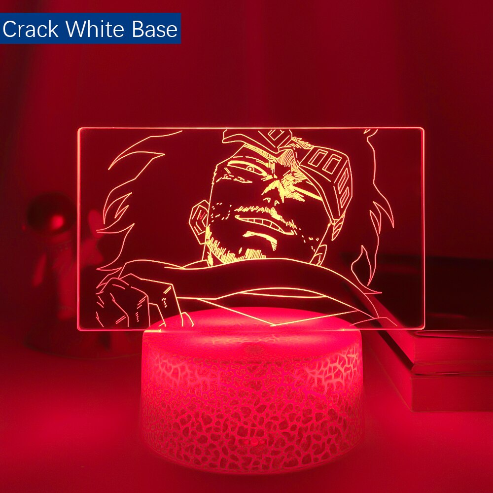 Anime 3d Lamp My Hero Academia Shota Aizawa for Bedroom Decorative Nightlight Birthday Gift Manga Led Night Light Eraserhead