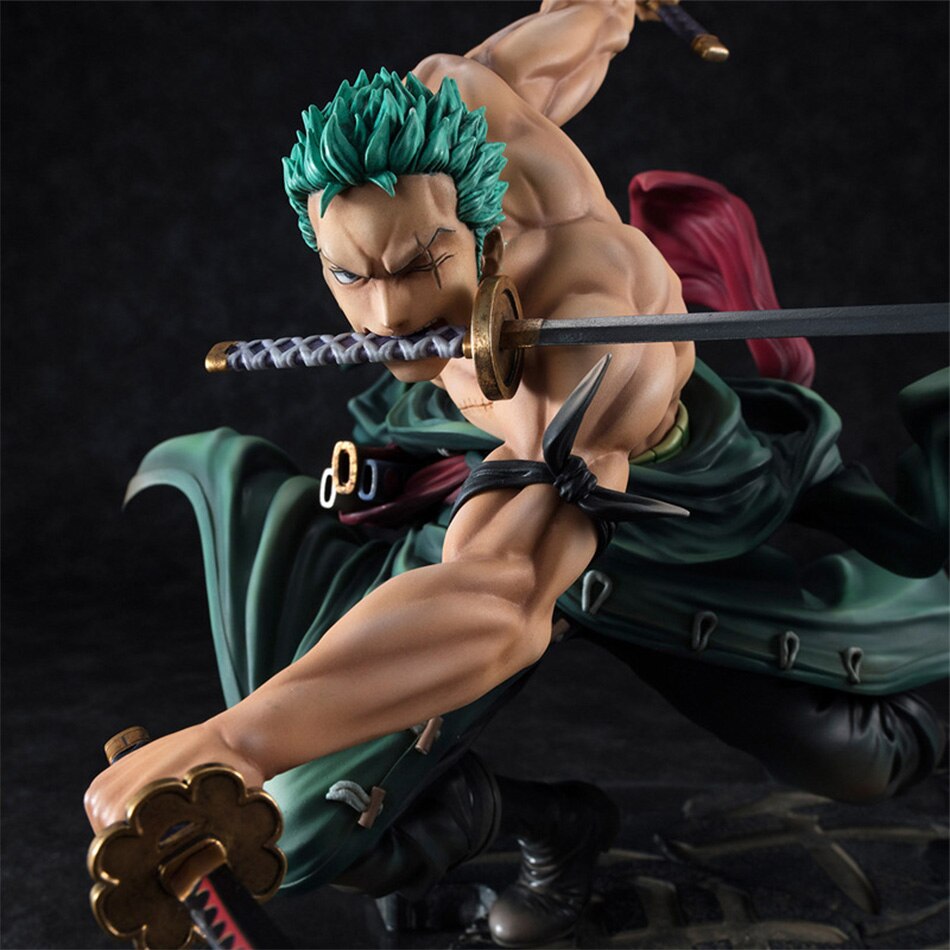 2022 New One Piece Luffy Anime Figure Roronoa Zoro Anime Statue PVC Action Figure Collection Model Toys Gift 10cm