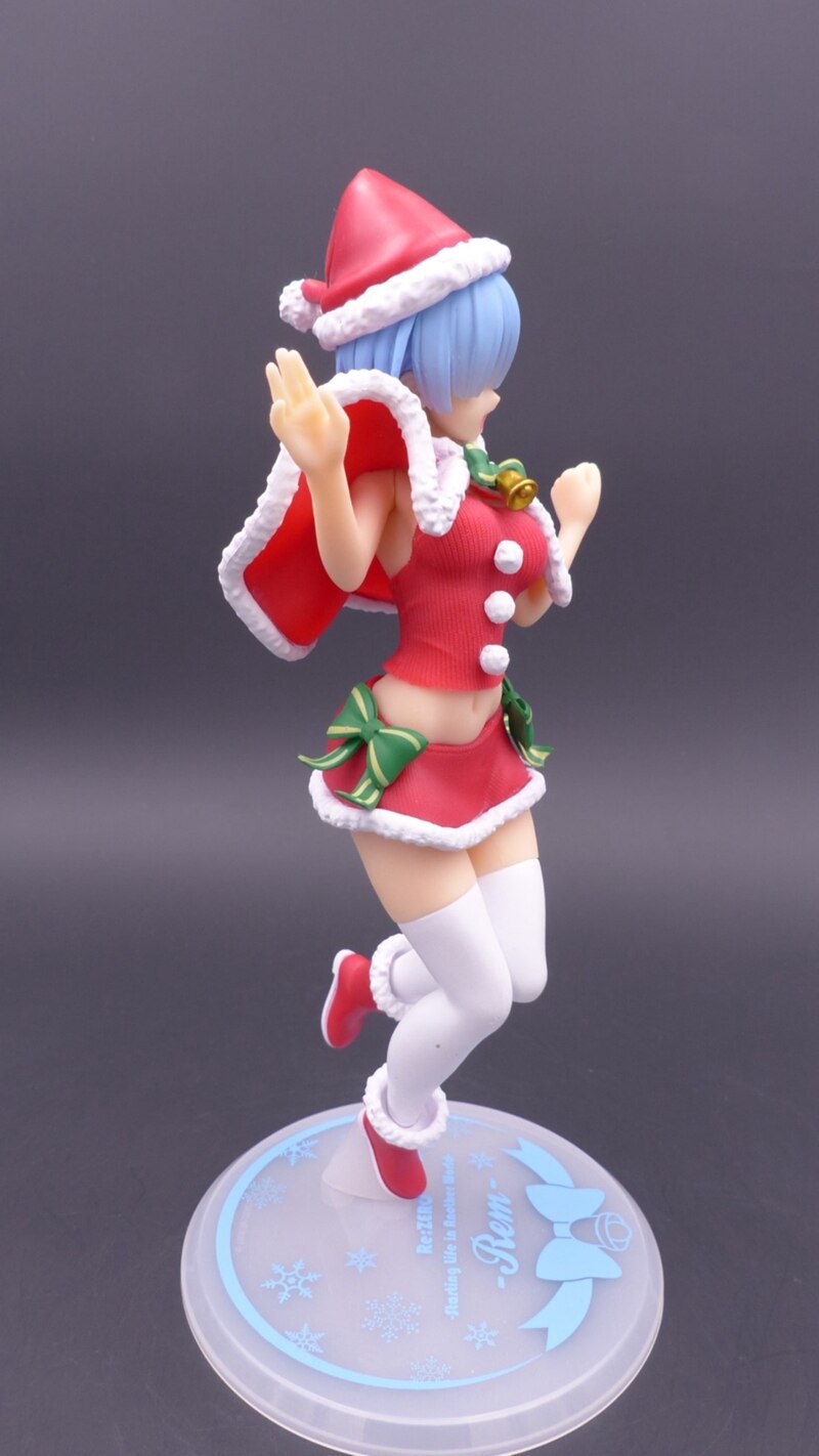 22CM Re:Life In A Different World From Zero Anime Figure Rem Ram Action Figure PVC Christmas Rem Collection Model Doll Toys