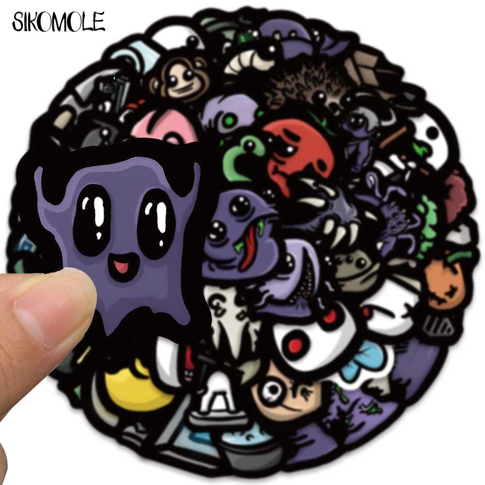 10/30/63PCS Funny Cartoon Game Brotato Stickers Black Edge Kids DIY Suitcase Skateboard Laptop Luggage Graffiti Sticker Decals