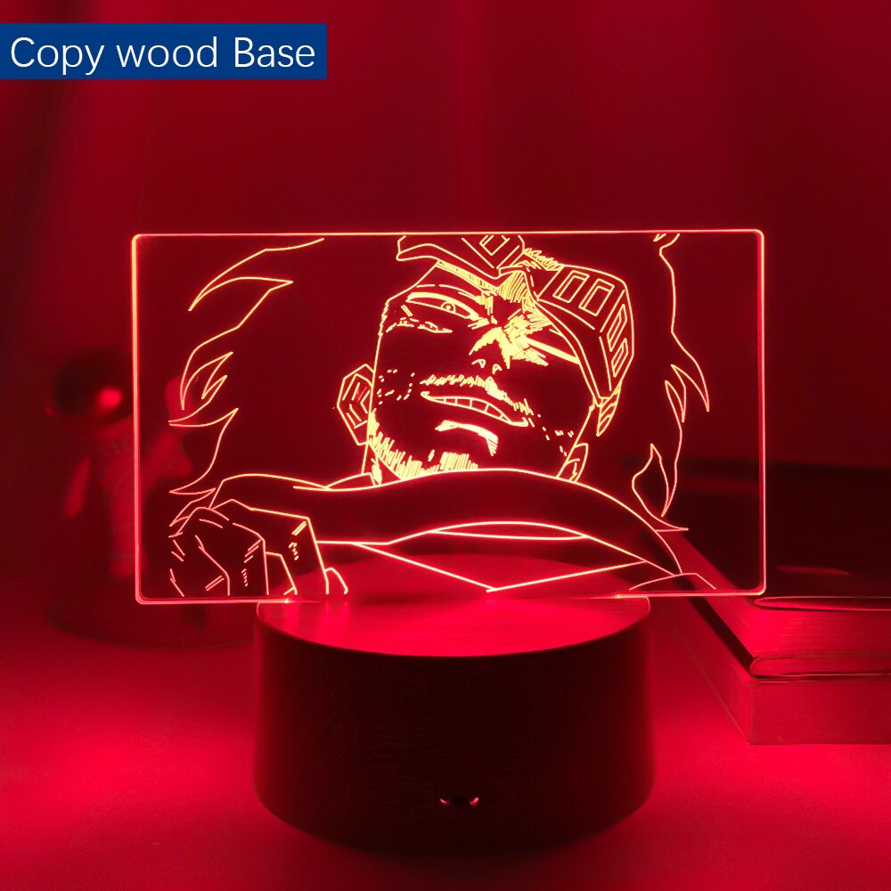 Anime 3d Lamp My Hero Academia Shota Aizawa for Bedroom Decorative Nightlight Birthday Gift Manga Led Night Light Eraserhead