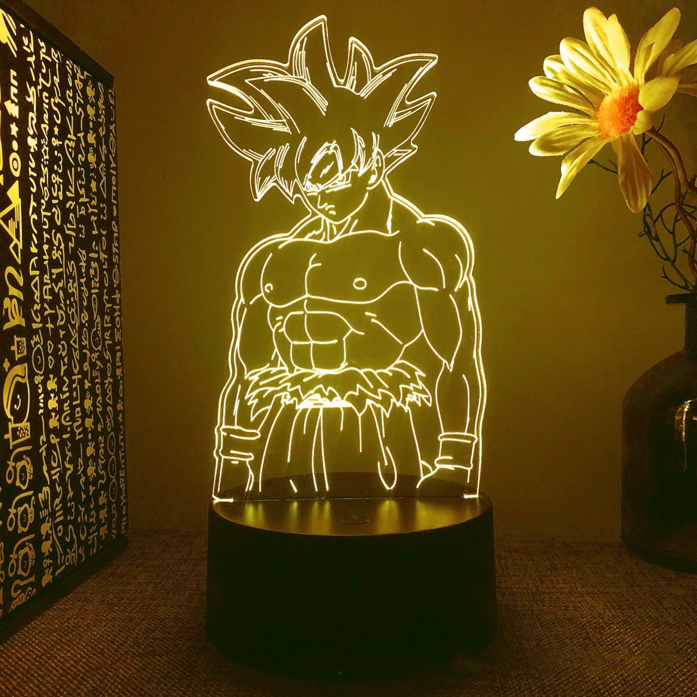 Dragon Ball 3D Led Night Light Model Toys Super Saiyan Vegeta Figures Children Bed Room Decor Birthday&amp;Christmas Gifts for Kids