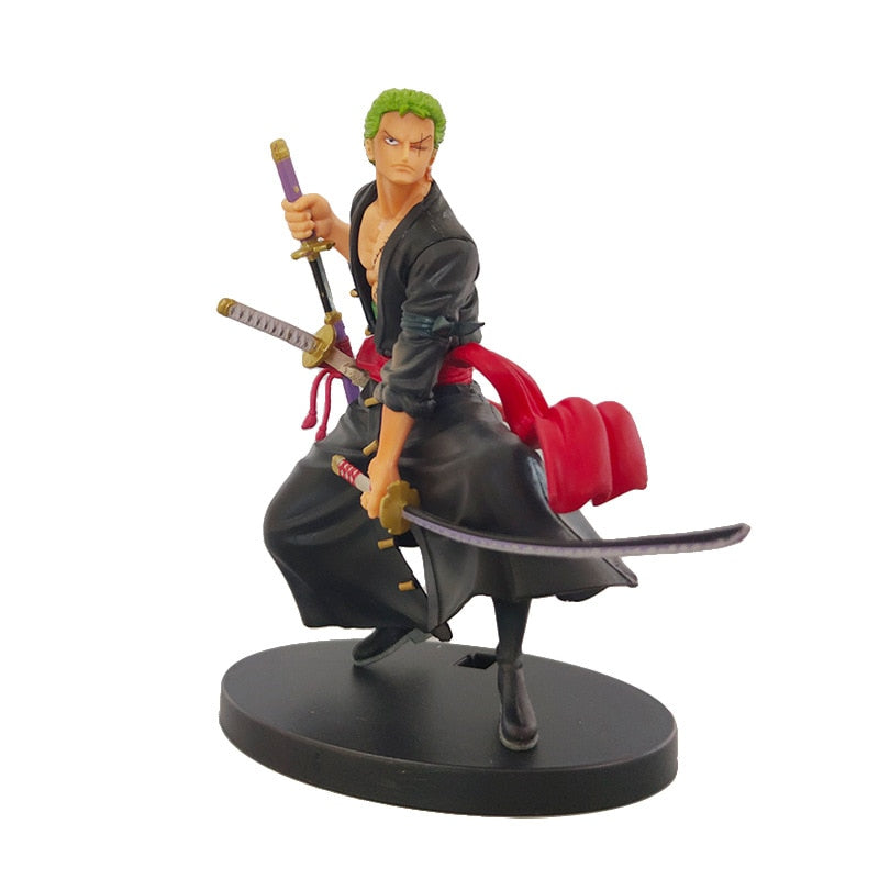 15cm One Piece Anime Figures Roronoa Zoro Katana Sword Weapon PVC Action Figure Collection Model Doll Ornaments Toys Kids Gifts