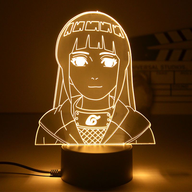 Anime Naruto 3D Night Light 2022 Acrylic Lamp LED Night Light Anime Figure Room Decoration LED Desk Lamp Birthday Gifts