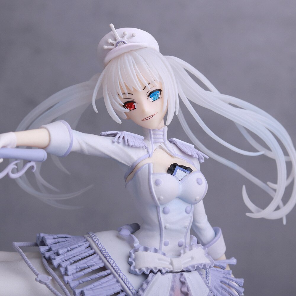 Anime DATE A LIVE Tokisaki Kurumi Action Figure White Hair Gueen Tokisaki Kurumi Tokisaki Kurumi Figure Model Doll Children Gift