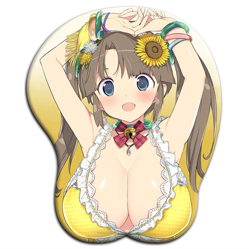 3D Boobs Mousepad | Oppai Ass Tits Mouse Pad | Silicone boobs mousepad