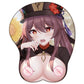 3D Boobs Mousepad | Oppai Ass Tits Mouse Pad | Silicone boobs mousepad