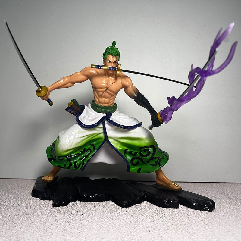 One Piece Figure Wano Country Roronoa Zoro Sword Enma Action Figure Anime Statue PVC Collection Model Toys for Kids Gift