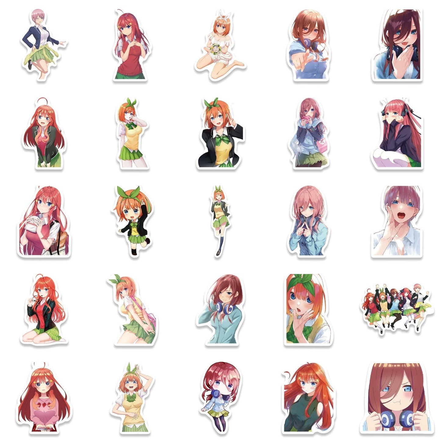 50pcs anime Decal Stickers | Hot girl Waifu stickers Decal Stickers | For  suitcase laptop Car Truck Waterproof Car stickers