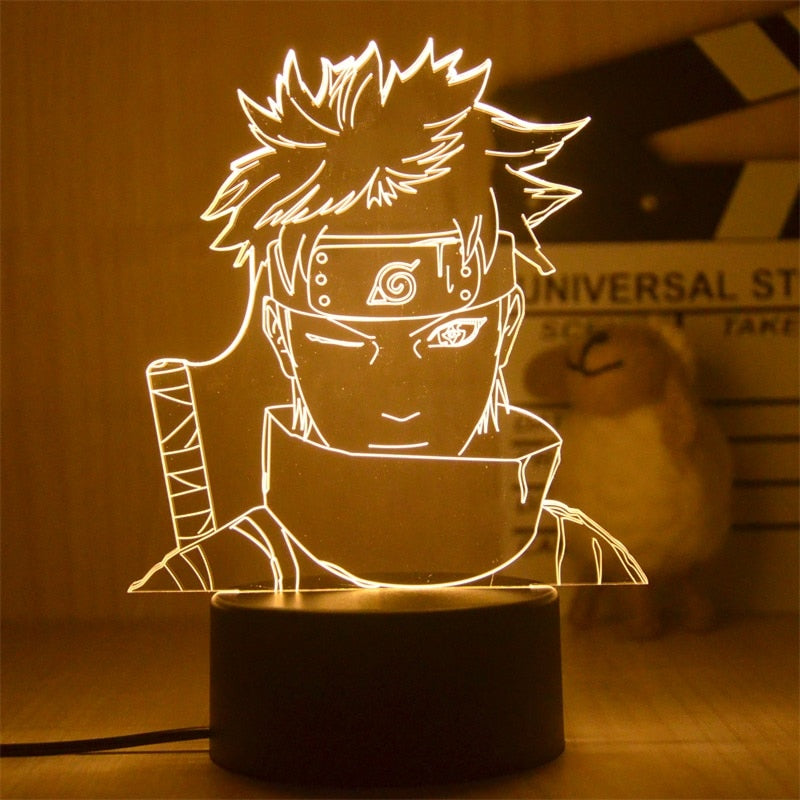 Anime Naruto 3D Night Light 2022 Acrylic Lamp LED Night Light Anime Figure Room Decoration LED Desk Lamp Birthday Gifts