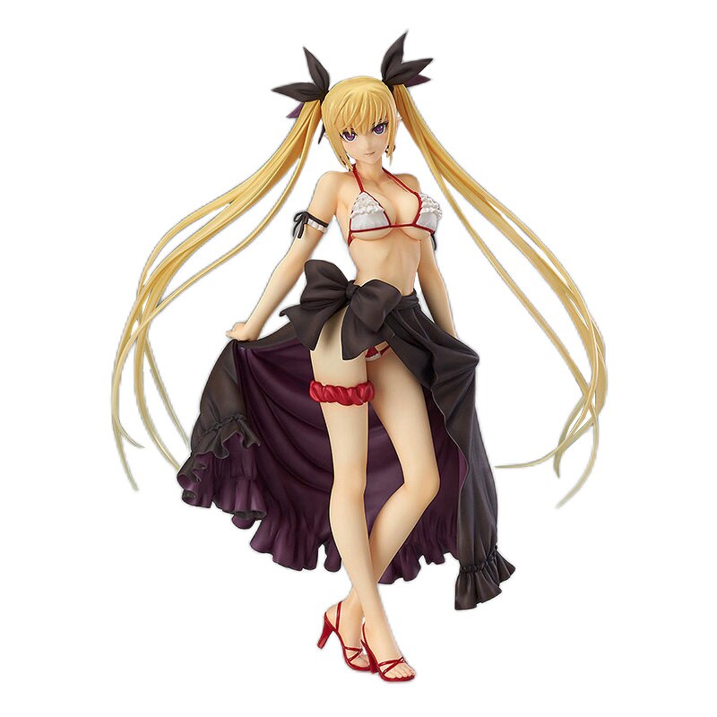 Anime Game Shining Heart Mistral Nereis Misty Figure Swimsuit High-heeled Shoes Sexy Girl Mistral Nereis Action Figure Model Toy