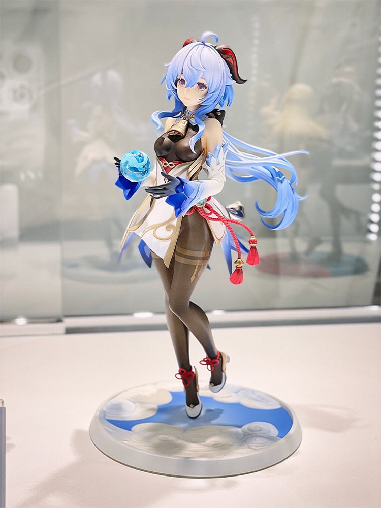 17cm Genshin Impact  Anime Figure No Box  | Ganyu/Keqing/Paimon Action Figure Hu Tao Figurine Collection Model Doll Toys