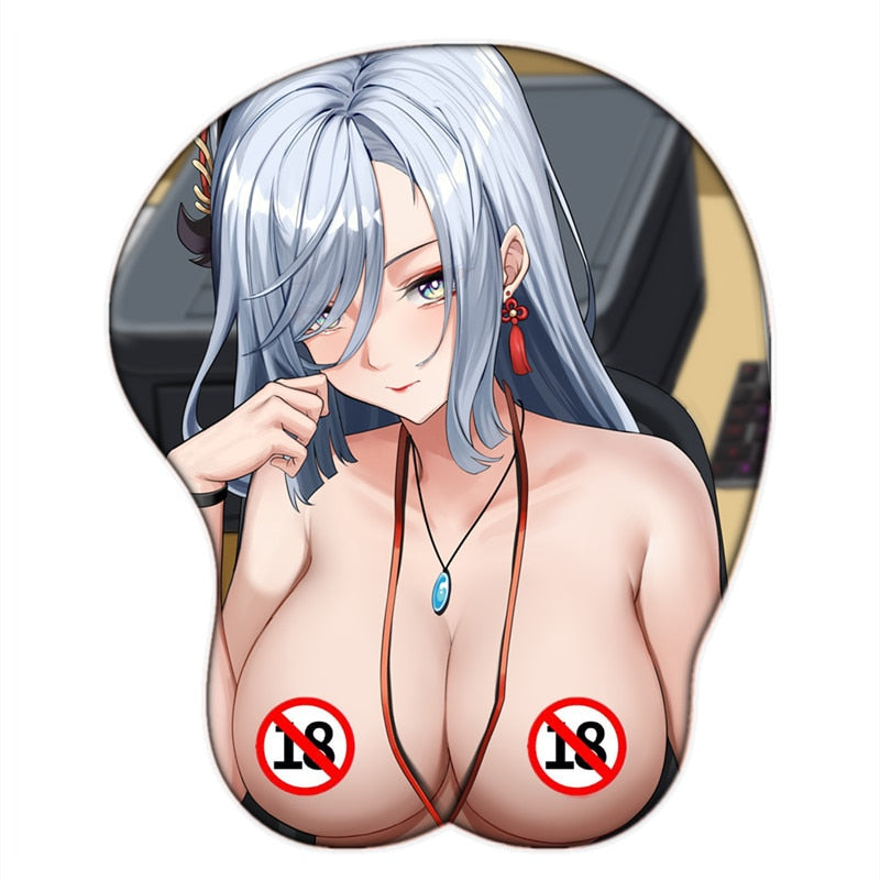 3D Boobs Mousepad | Oppai Ass Tits Mouse Pad | Silicone boobs mousepad