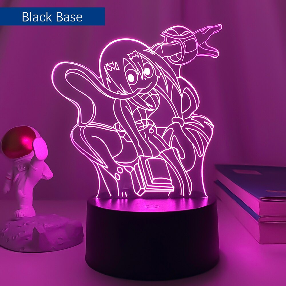 Newest 3d Lamp Anime My Hero Academia Tsuyu Asui Lamps for Bedroom Decoration Birthday Gift Tsuyu Asui Led Night Lights Froppy